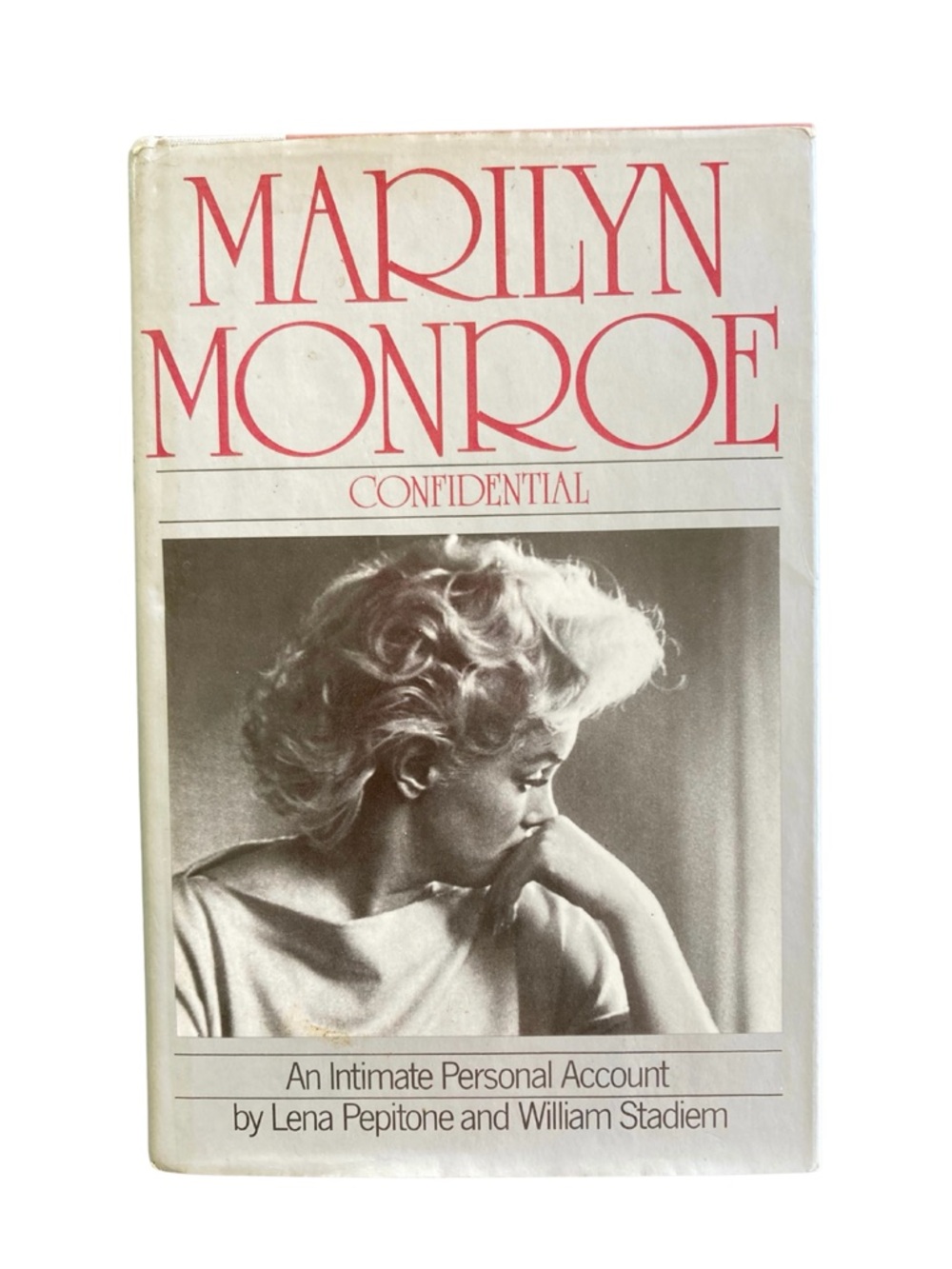Marilyn Monroe Confidential Hardcover Book